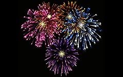 Silvester- Feuerwerk